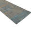Gray & Blue Modern Wool Silk Blend Runner - 4' x 13'7"