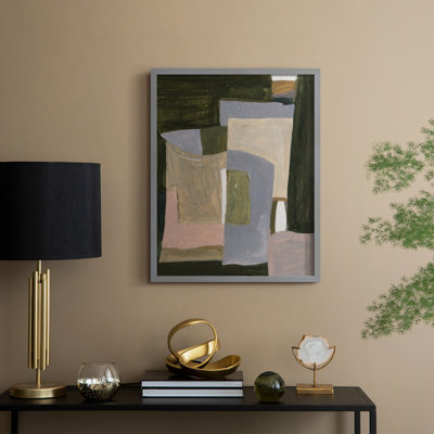 Green Forest I Framed Print - Solid Wood