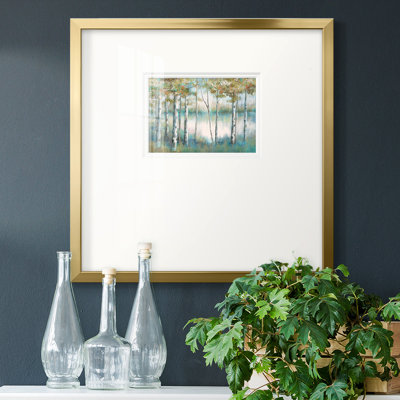 Rhineland Aspen Lake, reproduction encadrée sur papier