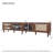 87"W Floor Standing TV Stand with Adjustable LED Lights, Cabinets and Drawers for TVs Up to 90"