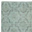 Tapis turc bleu 3,7 3,7 pi 6,7 pi