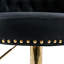 Chaise de bar pivotante en velours à 360 ° UNIS UNI WIN (sans la table)-224256786
