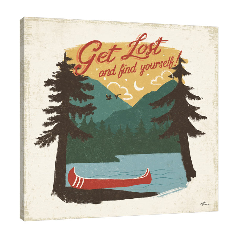 «Vintage Lake V No Lines», toile tendue par Janelle Penner, H 24 po x l 24 po x P 1,5 po