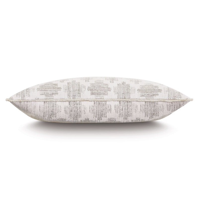 Benson Pillow Cover & Insert, Cline Cream Graphic, 15" H x 26" W, Rectangular