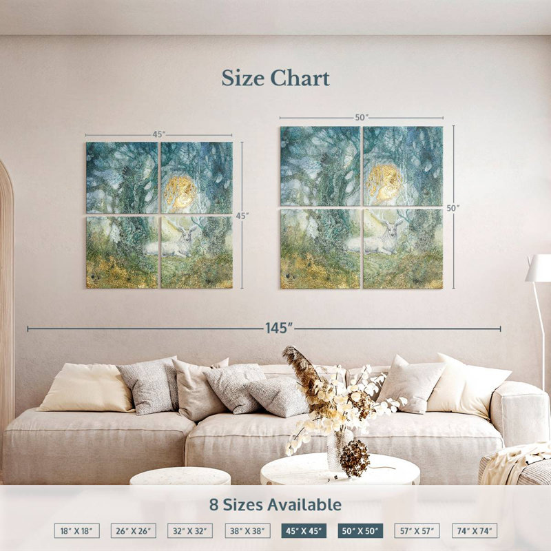 Kelan Coda, 45'' H x 45'' W