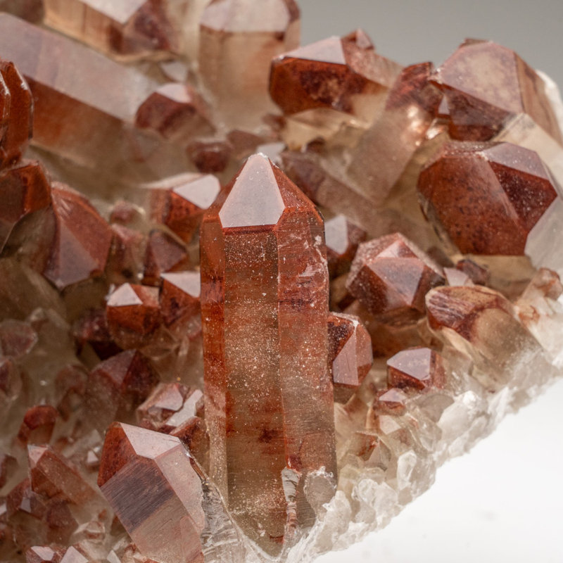 Quartz With Hematite Inclusions From Gongchen, Guangxi, China