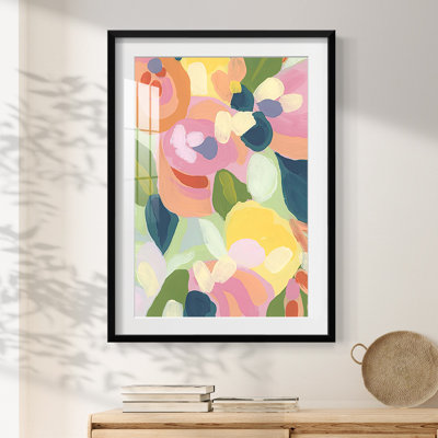 Brushy Tropics II -Framed Print