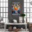 Basketball I Can Do All Things - 1 pièce, reproduction d'art graphique sur toile tendue-89089436