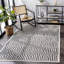 Tapis noir et crème Bosco-23233847