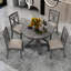Ensemble de table de salle à manger 5 pièces avec table à rallonge et 4 chaises rembourrées-131983307-131983308-131983309-131983312-131983313