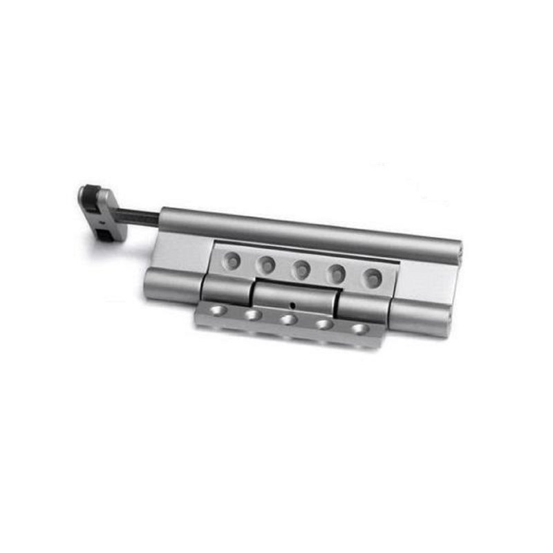 Porte triple pliante 120 po, S'ouvre à droite vers l'extérieur, Noir, H 84 po x l 120 po x P 3 po