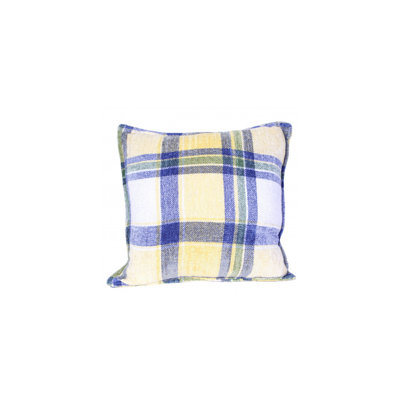 St. Jean Plaid Chenille Throw Pillow