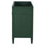 Meuble-lavabo de 36 po en bois massif avec 2 tiroirs, tiroir escamotable et meuble de rangement moderne-1937046689-1937046690