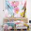 Tapisserie Amandier fleurs roses-28486299