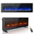 Electric Fireplace, Ultra-Thin Fireplace Recessed and Wall Mounted With Touch Screen Control Panel-1776548844
