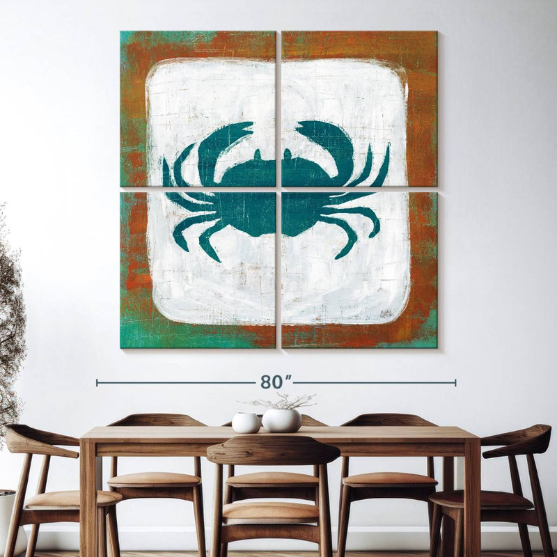 Brampt Ahoy Crab, 74" H x 74" W