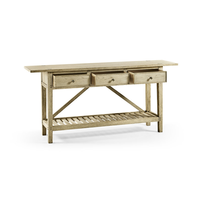Inclination 72'' W Solid Wood Console Table