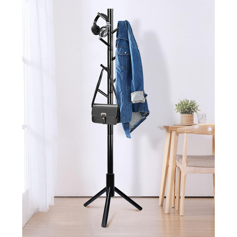 Gann Freestanding 8 - Hook Coat Rack