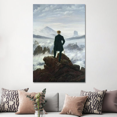 " The Wanderer Above The Sea Of Fog, 1818 " by Caspar David Friedrich