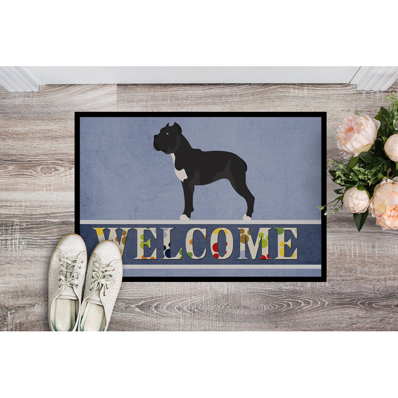 Non-Slip Outdoor Doormat, Rectangle 18" x 27"