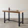 Emilsy Metal Base Dining Table