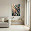 Ensemble d'une toile abstraite-129357029-129357030