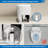 Smart Bidet Toilet with Massage Washing, Auto Flush, Heated Seat, Multi Function Remote Control
