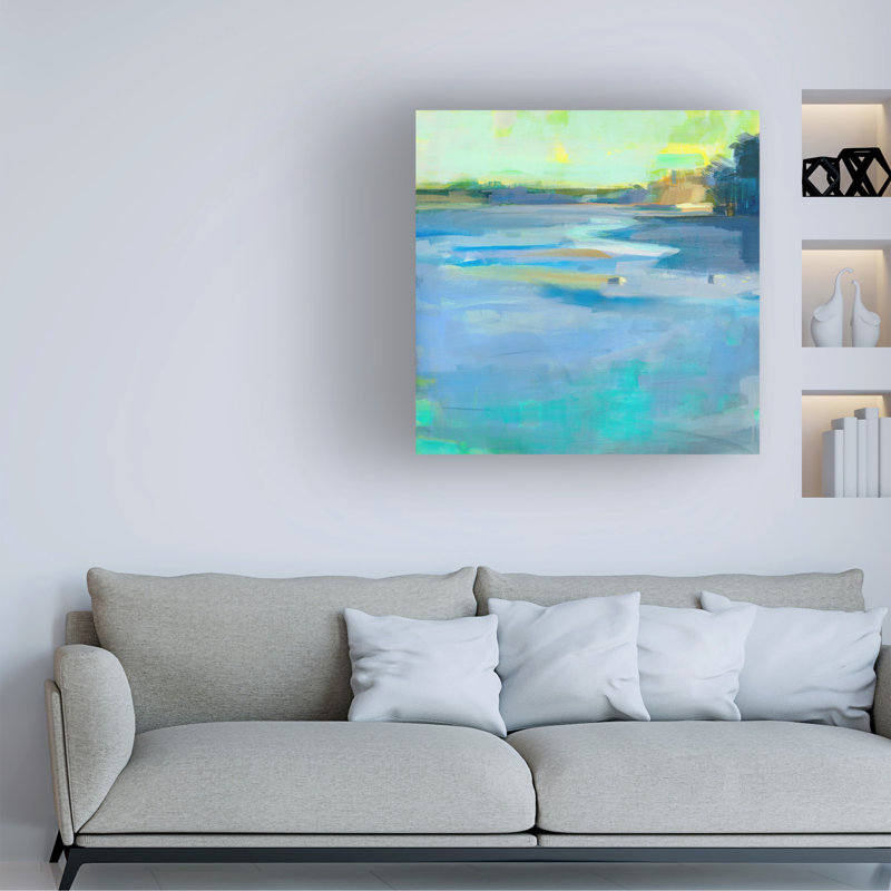 Art sur toile Kathleen Robbins Kittery Maine, H 18 po x l 18 po x P 2 po