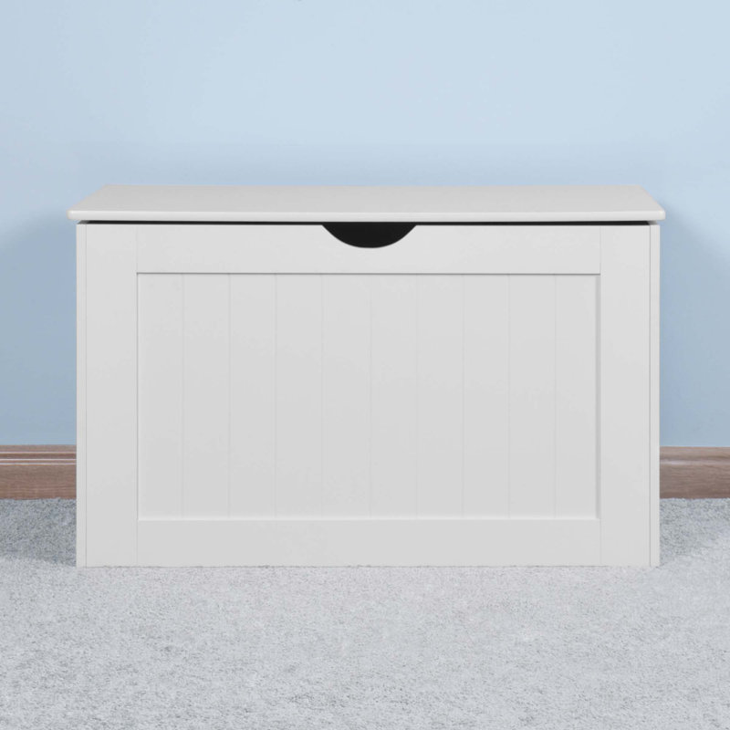 Armoire de rangement blanche avec 2 charnières de sécurité