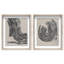 Two Spaces Set Shadowbox Abstract Print by Oliver Gal, Black Frame, 16 x 20-1159519624-1159519627