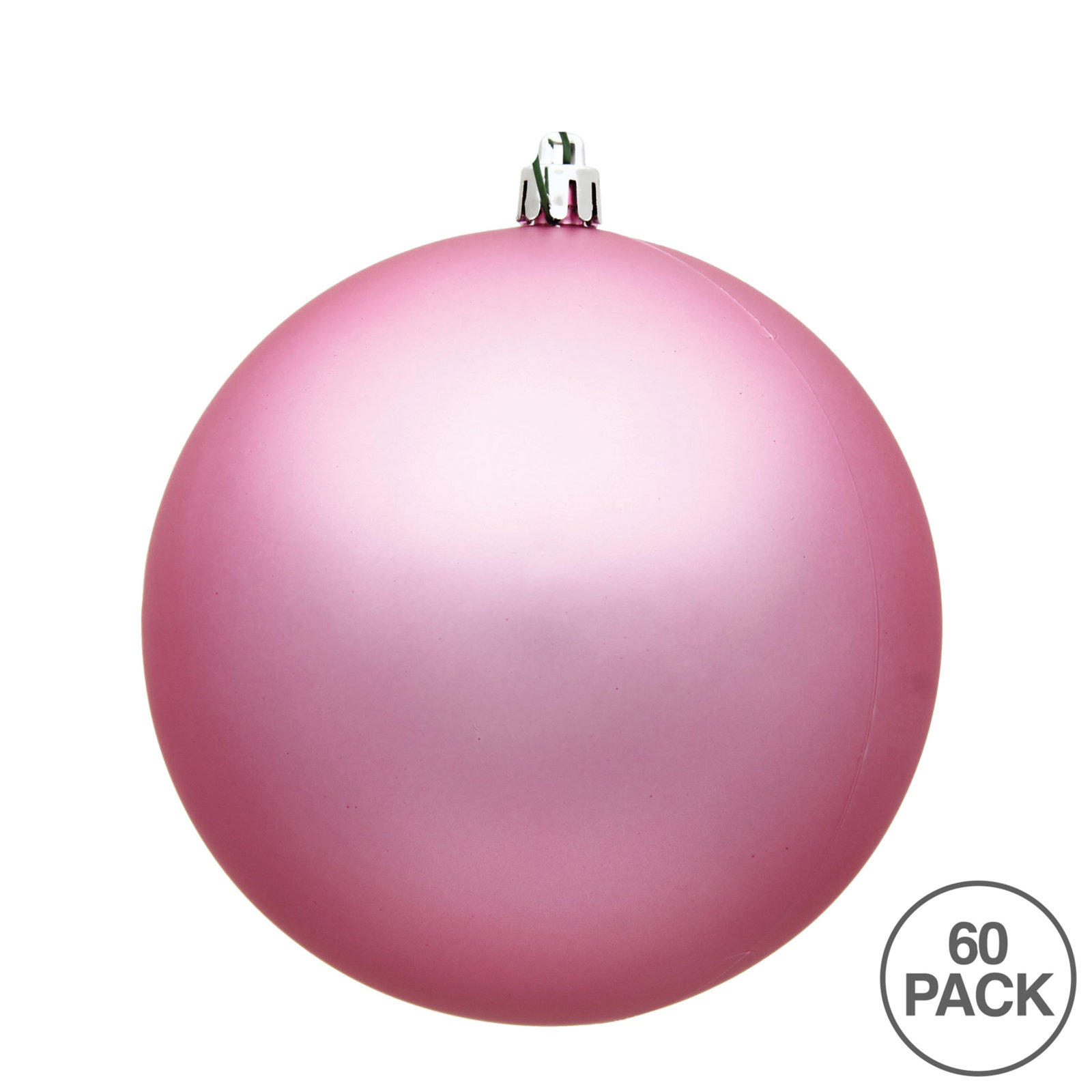 4" Shatterproof Bauble, Pink
