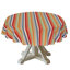 Ruvanti 70 Inch Round Tablecloth 100% Cotton Dining Table Cloth for 4-6 Foot Table