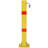 Parking Bollard,Pole Barrier With Lock ,Car Parking Protection Posts,Home Garage Street Decor ,Parking Barrier Square Yellow-126116014