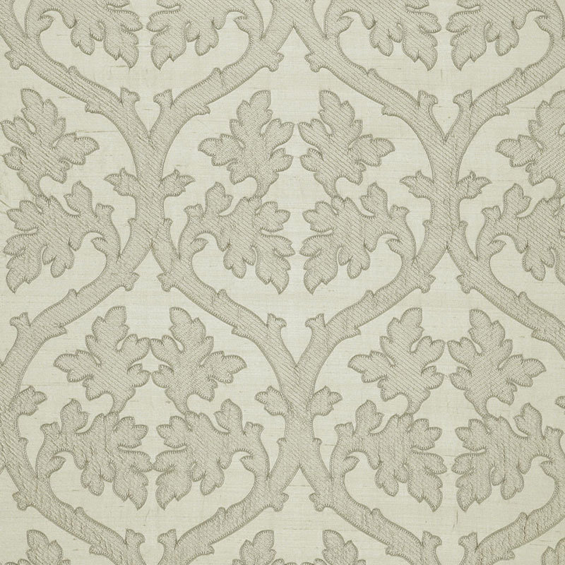 Tissu de broderie Ravenna, Argent