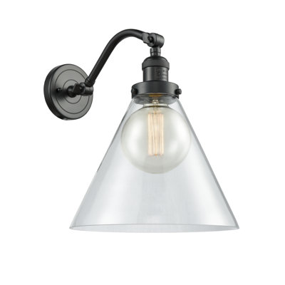 Cone 1 Light Sconce