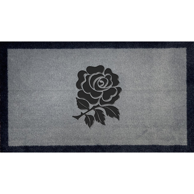 Rochdale Non-Slip Floral Doormat