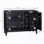 Buffet avec rangement et tablettes réglables-130178179