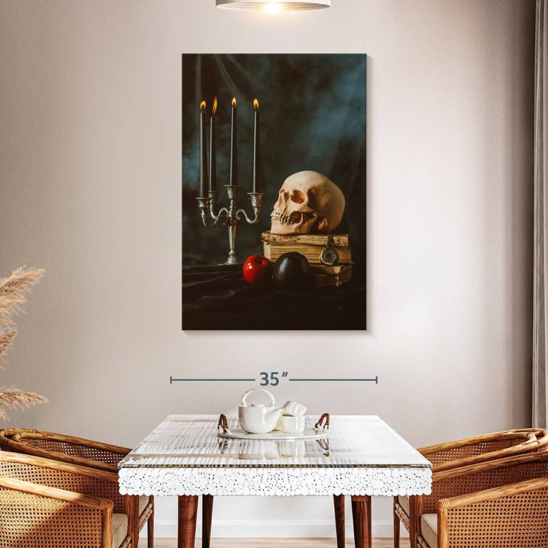 Hitzel Skull, 48" H x 32" W