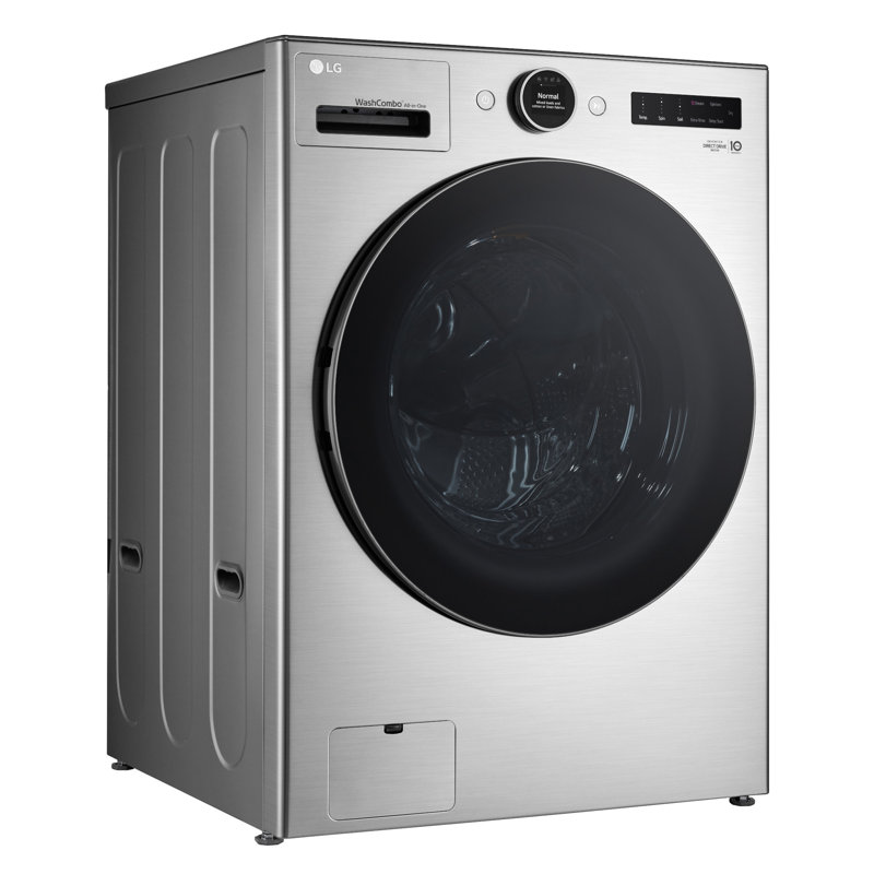 LG Ventless Washer/Dryer Combo WashCombo, All-in-One Mega Capacity with Inverter HeatPump, Technology and Direct Drive Motor, 5.0 cu. ft.