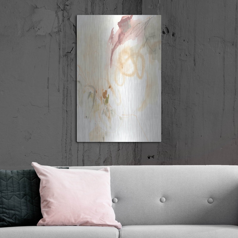  «Converging penserts 2» par June Erica Vess, art mural en métal, 24 po x 36 po, H 36 po x l 24 po
