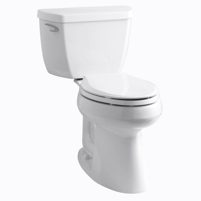 Highline 1.28 GPF Water Efficient Elongated Two-Piece toilet (Seat Not Included)