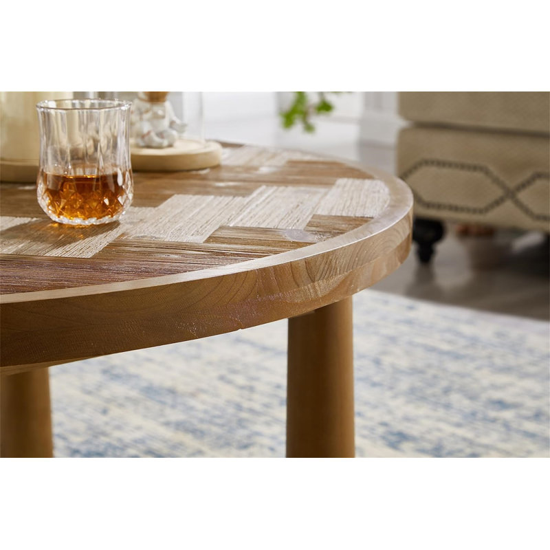 Table basse en bois massif Josniel