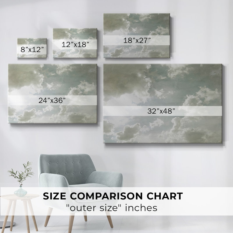 Sky Scrapers I-Gallery Wrapped Canvas, 40" H x 60" W