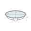 Vikrell Circular Drop-In Bathroom Sink-1768567299