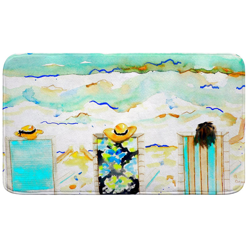 Tapis de bain Bottoms Up, Simple - L 18 po x l 30 po