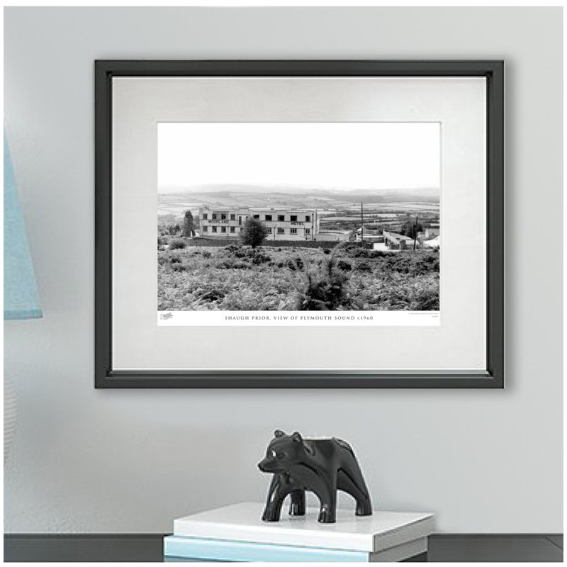 Shaugh Prior, View Of Plymouth Sound C1960 by Francis Frith - Single Picture Frame Print, 60cm H x 80cm W x 2.3cm D