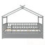 Lit double en bois avec lit gigogne simple-717987500