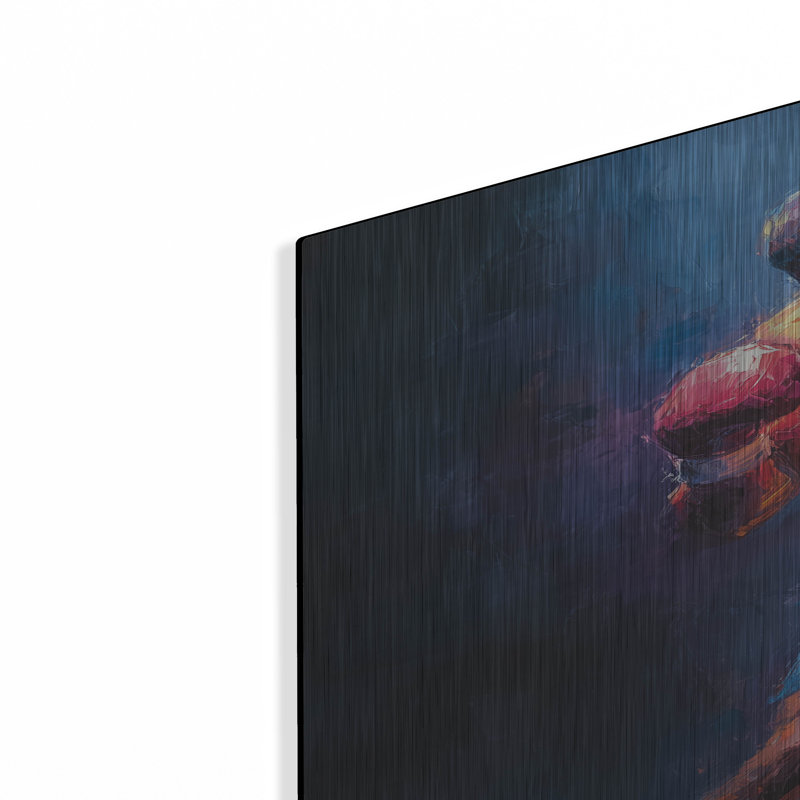  «Boxing Legend 2» par Ann Klee, art mural en métal, 24 po x 36 po, H 36 po x l 24 po