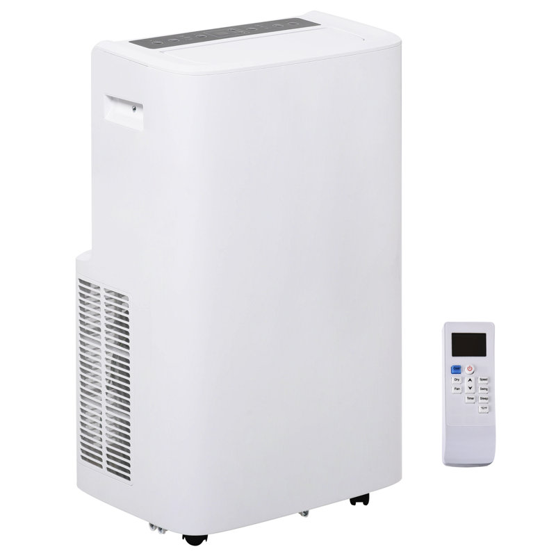 HomCom 12000 BTU Portable Air Conditioner for 270 Square Feet with Remote Included