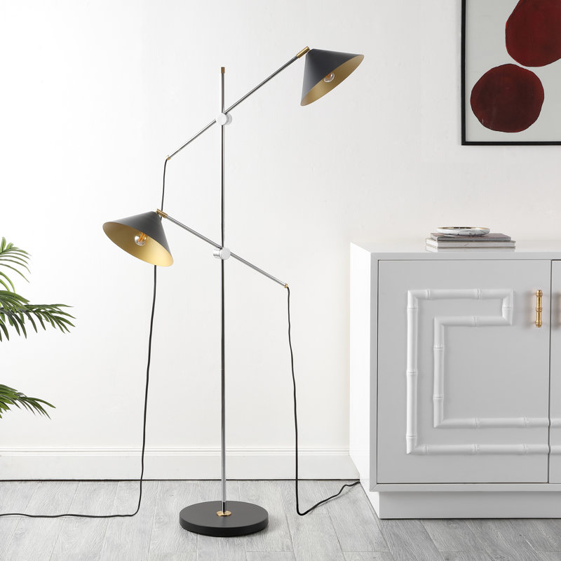 Lampe sur pied à bras articulé Avia